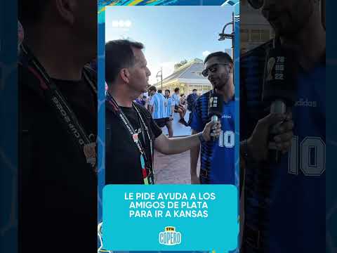 Le pide ayuda a los AMIGOS DE PLATA para ir a KANSAS
