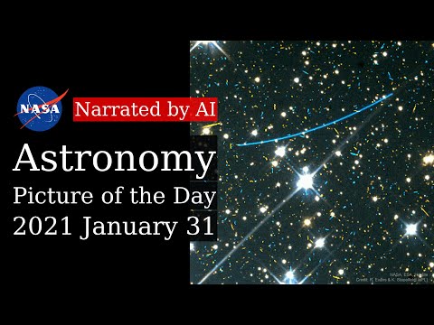 APOD: 2021-01-31 - Asteroids in the Distance (Narrated by Brian)
