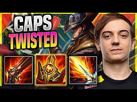 CAPS IS READY TO PLAY TWISTED FATE! - G2 Caps Plays Twisted Fate MID vs Ryze! | Season 11