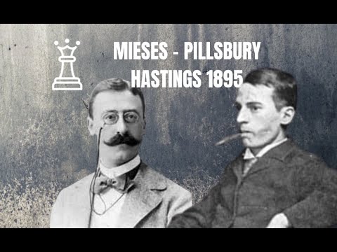 Mieses - Pillsbury - (Part 1) | Hastings 1895 | Vienna Game