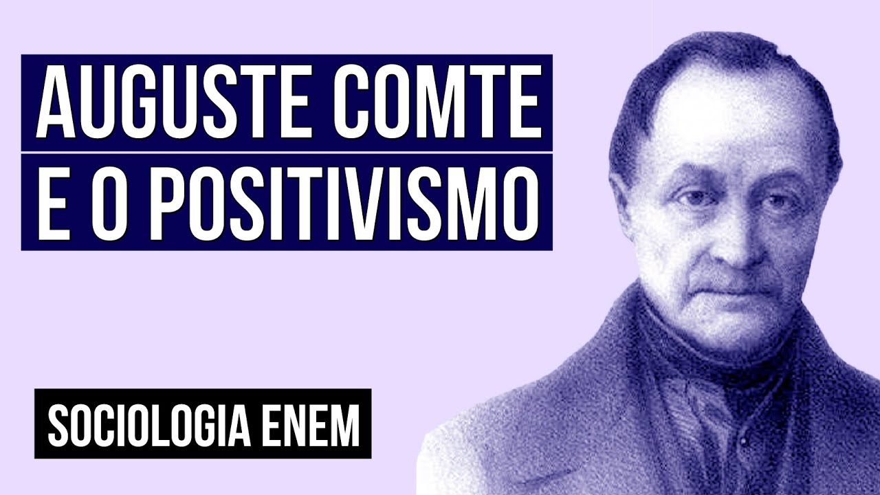 AUGUSTE COMTE E O POSITIVISMO | Resumo de Sociologia para o Enem. Profe Fábio Luiz Pereira