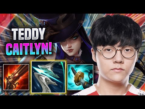 TEDDY IS A GOD WITH CAITLYN! - KDF Teddy Plays Caitlyn ADC vs Jhin! | Season 2022