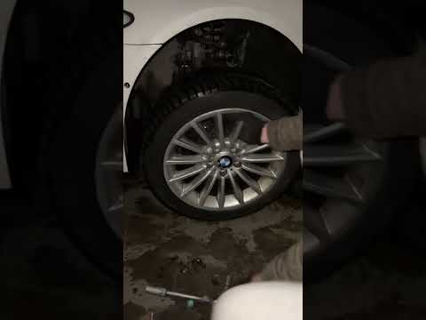 Changing BMW F10 535xd Rims #shorts