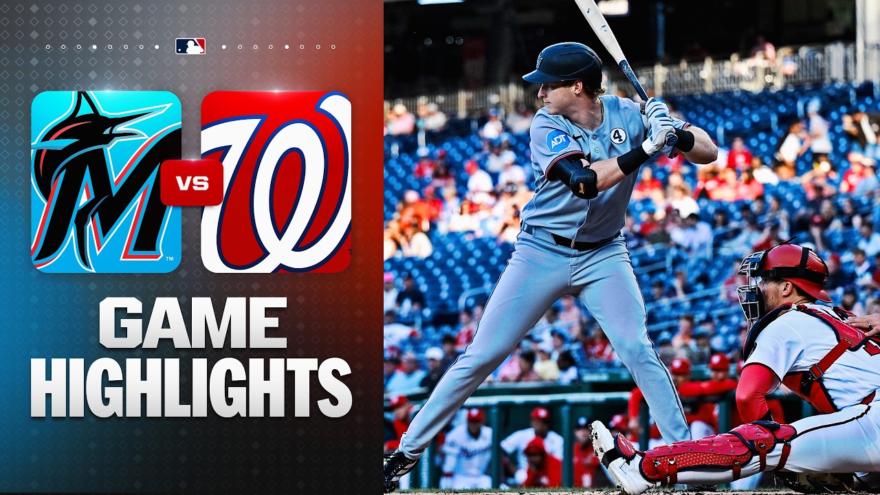 Marlins vs. Nationals Game Highlights (6/2/26) | MLB Highlights