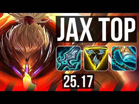 JAX vs CHO'GATH (TOP) | Godlike | EUW Master | 25.17