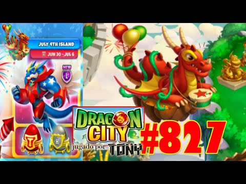 Dragon City "Capítulo 827 - El 4 de julio: la Isla del 4 de julio" por Tony