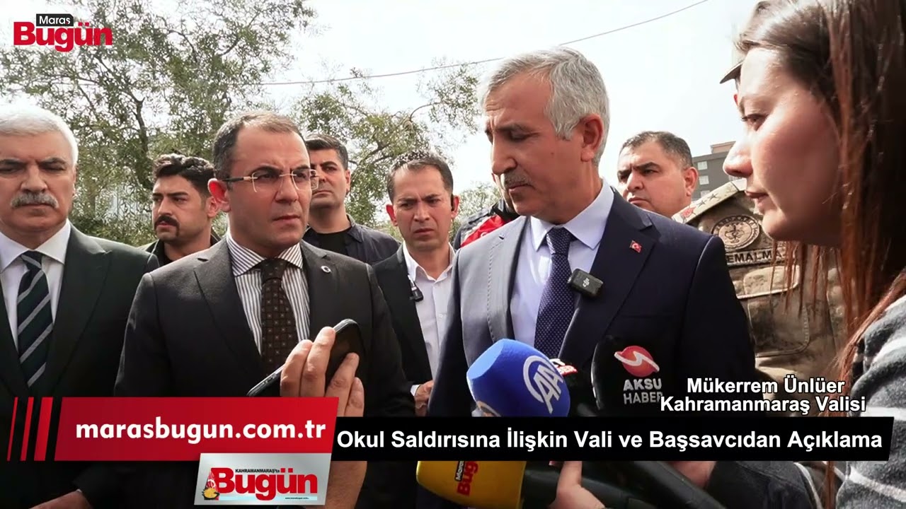 Kahramanmaraş’ta Silahlı Saldırı Sonrası Yetkililerden İlk Açıklamalar