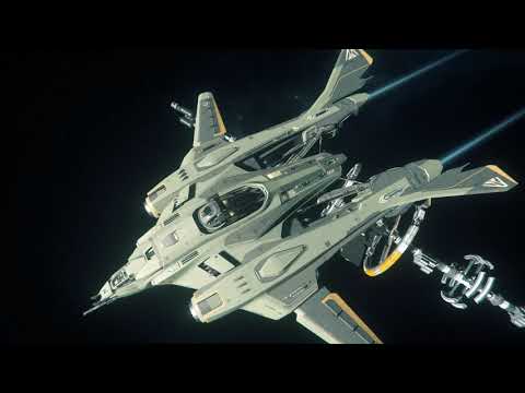Star Citizen - Обзор корабля Vanguard Harbinger - Aegis - в полёте