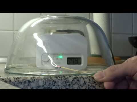 Test carbon monoxide detector the easiest way