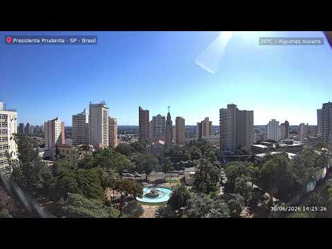 🔴 LIVE | Presidente Prudente - SP, Brazil | City Cam