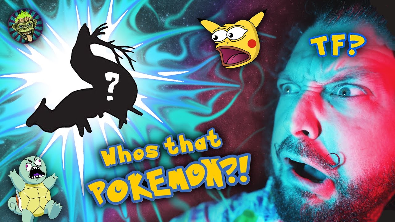 The WEIRDEST game of WHO'S THAT POKEMON ever seen - playing with an artists rendition!