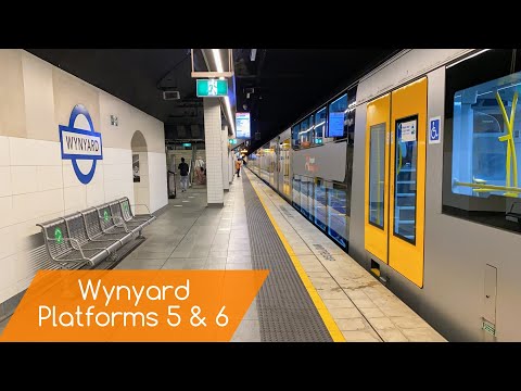 Sydney Trains Vlog 1812: Wynyard Platforms 5 & 6