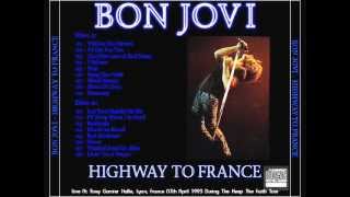 Bon Jovi - Fear (Tony Garnier Halle, Lyon, France, 07-04-1993)