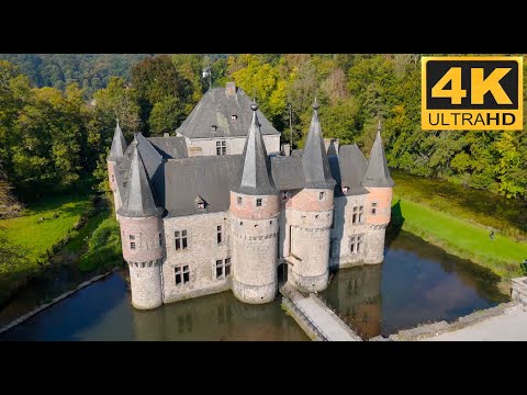 Château de Spontin - Castle of Spontin Belgium 4K DJI ©