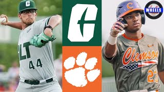 Charlotte vs #6 Clemson Highlights | 2024 College Baseball Highlights