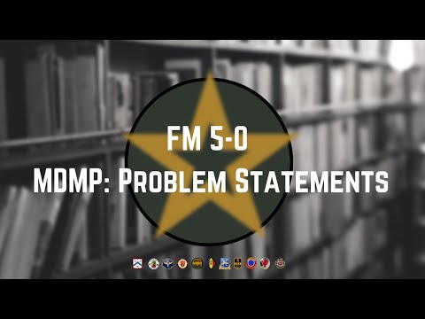MDMP: Problem Statements