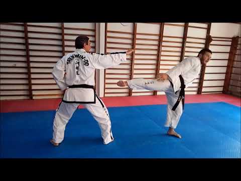 taekwon do i t f  three steps sparing  Sambo Matsogi no 1~10  with terminology