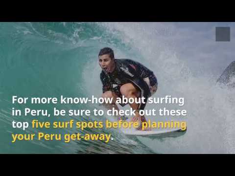 Top 5 surf spot in Peru