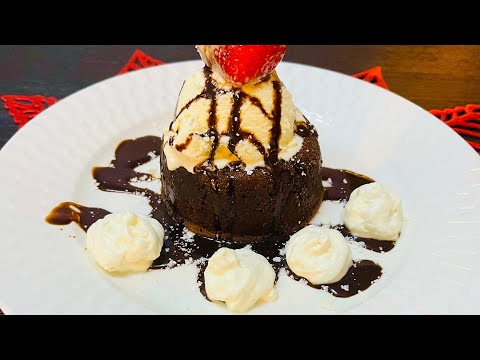 Chocolate Molten Lava Cake #chocolatecake #dessert