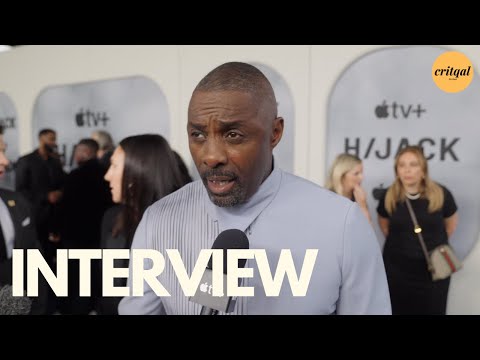 Hijack - Idris Elba - "Sam Nelson" / Executive Producer, London Premiere | Interview