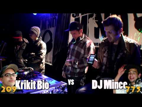 DJ MINCE vs KRIKIT BOI - 3/21/11 Beat Battle in Reno, NV