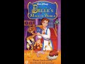 Opening To Belle S Magical World UK VHS 1999