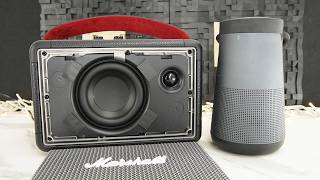 Marshall Kilburn 2 vs Bose SoundLink Revolve plus Sound & Bass Test