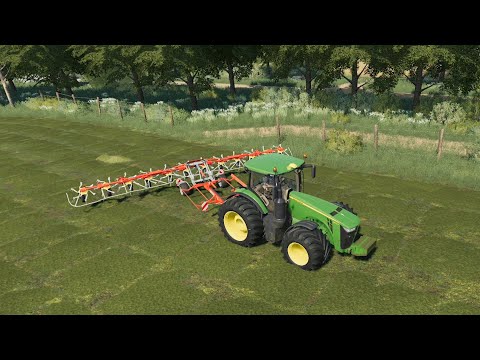Farmersburg Ep#11 | Harvest, Hay, Straw | FS19 Timelapse | Farming Simulator 19 Timelapse