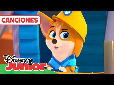 Día del Trabajador: CACHORROS A LA OBRA 🐶🛠️| ¡A cantar con los cachorros!  | @DisneyJuniorES