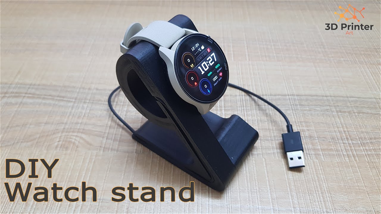 미 시계 스탠드 3D 프린트 모델