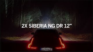LED světlo Strands SIBERIA NG DR, Strobo a poziční světlo, 12″ 307 mm, 10-40V, 8000Lm