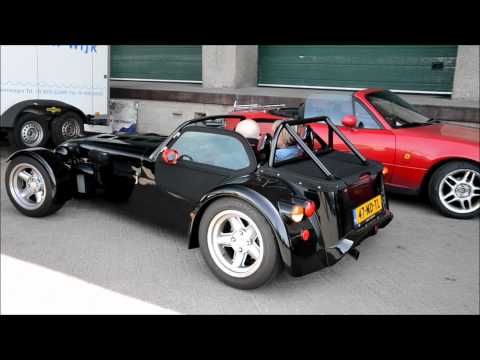 Donkervoort D8e 280 Only one in the world!! Start-up and acceleration