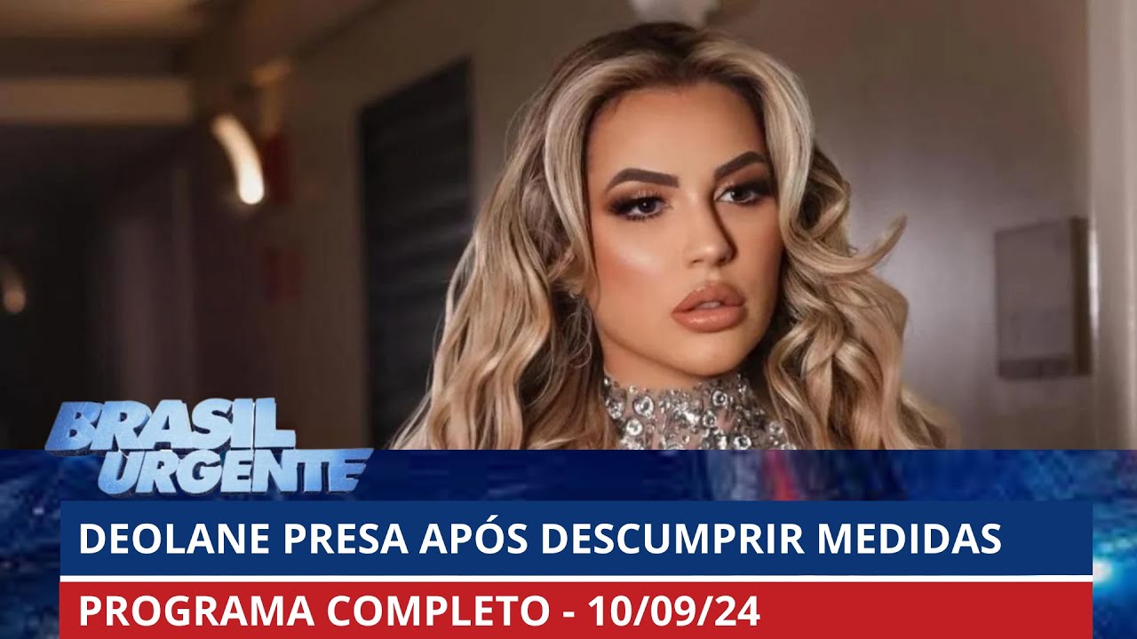 [AO VIVO] BRASIL URGENTE - 10/09/2024