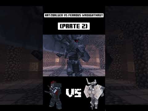 Zenky_ - Double Katzbalger vs FerrousWroughtnaut ⚔️⚡️【MOD MINECRAFT】【Epic Fight Mod】【Fantasy Mobs】#minecraft