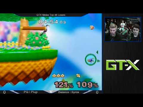 Plup vs Syrox | GTX Melee Singles Losers Top 48