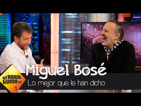 Miguel Bosé confiesa el mejor piropo que le han echado nunca - El Hormiguero 3.0