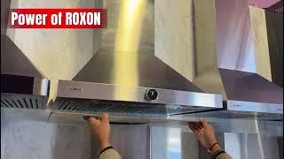 How to check the power of ROXON | Range Hood | Exhaust Fan