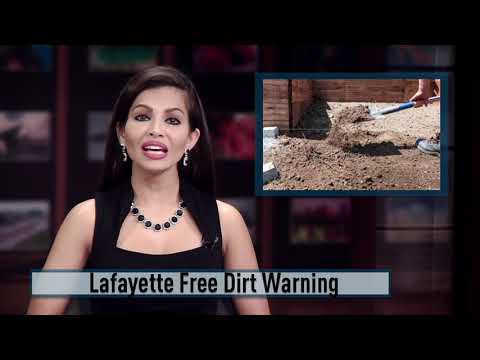 Lafayette Warns Free Dirt