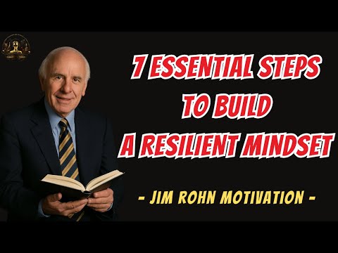 7 ESSENTIAL STEPS TO BUILD A RESILIENT MINDSET | JIM ROHN MOTIVATION