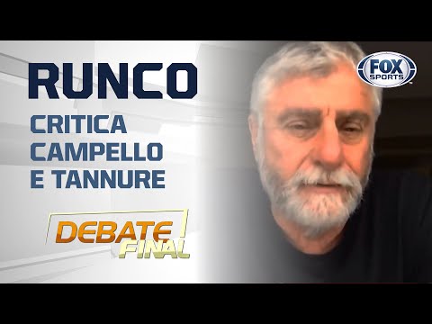 RUNCO CRITICA PRESIDENTE DO VASCO E MÉDICO DO FLAMENGO:
