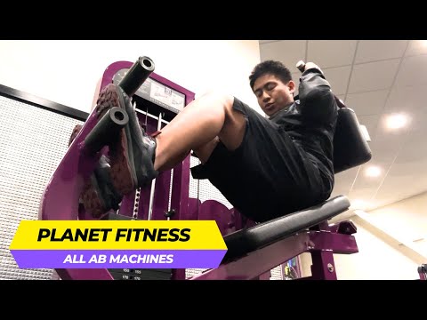 Planet Fitness Ab Machines (HOW TO USE ALL OF THEM!)