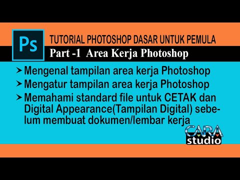 Tutorial  Photoshop dasar untuk pemula Part-1 Belajar Photoshop CC 2019  Memahami resolusi desain