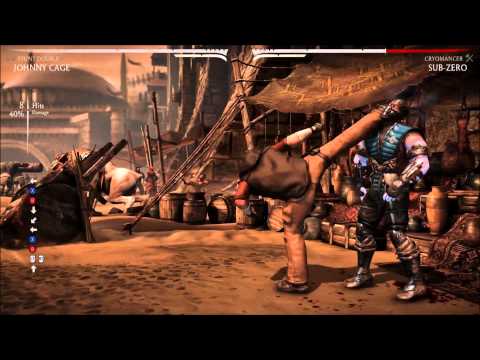 MKX - Johnny Cage (Stunt Double) ~73% X-ray combo