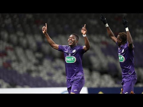 Le second but d'Aaron Leya Iseka contre Reims en Coupe de France