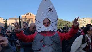 En Italia, el movimiento de las sardinas quiere poner freno a la ultraderecha de Salvini