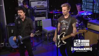 Green Day &quot;Holiday&quot; Live on the Howard Stern Show