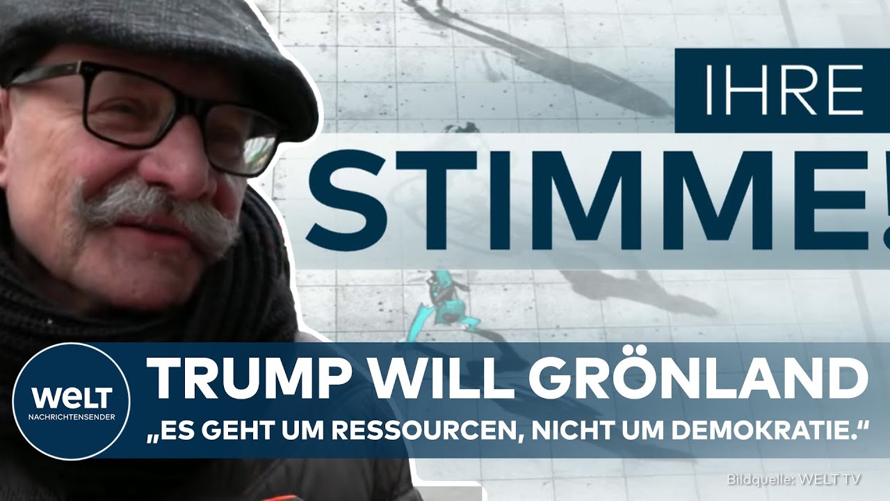 IHRE STIMME: Grönland, Trump, NATO - Klare Worte zur Zukunft der Arktis! Das denken die Deutschen!