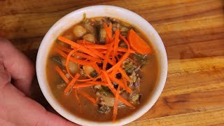 Wild Rice Soup - cheap and healthy series - healthy recipe channel