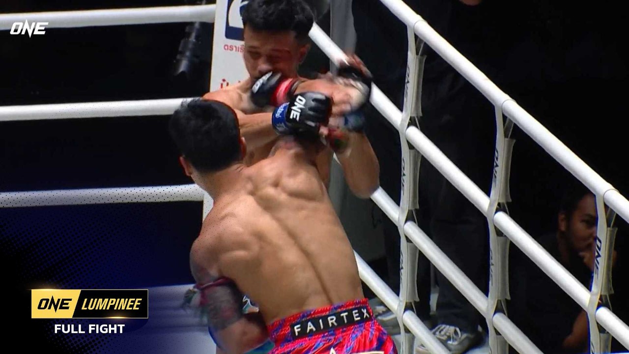 ขุนเดช พีเค.แสนชัย vs คิวทอง ทีเคดี.มวยไทย ศึก ONE ลุมพิ