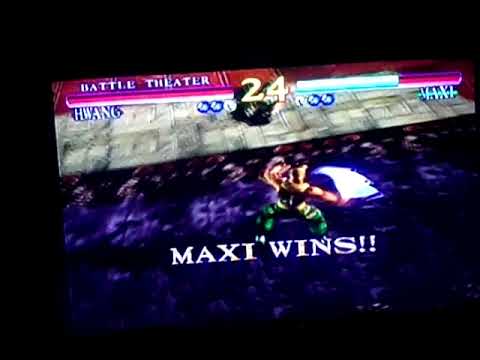 Soul Calibur(Dreamcast)-Hwang vs Maxi
